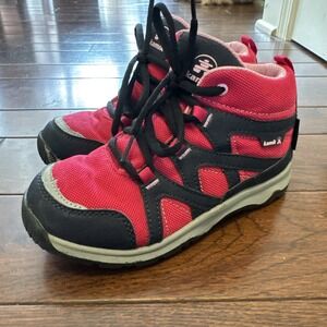 Kamik Trek Kids Waterproof Hiking Boots Pink DriDefense Size 1 SP L21KFK855N